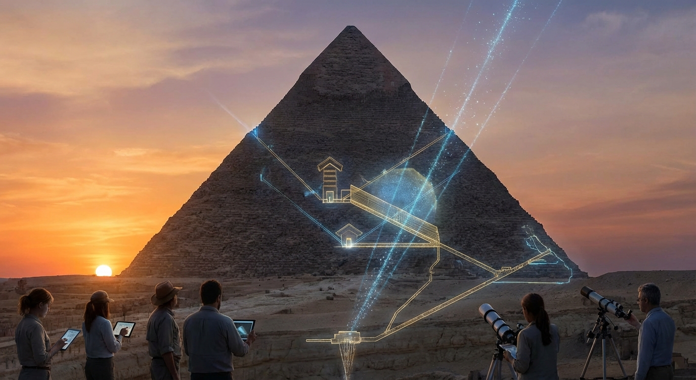 The Secret Structure Hidden Inside the Great Pyramid