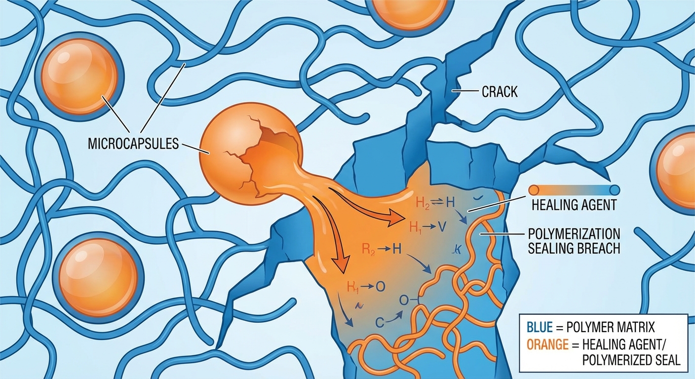 The Science of Materials That Repair Themselves