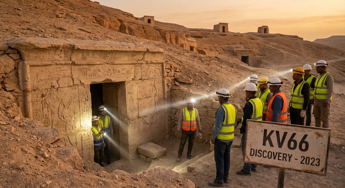 The First Pharaoh's Tomb Found at Valley of the Kings Since Tutankhamun